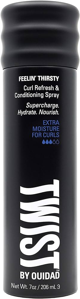 TWIST Feelin Thirsty Curl Refresh & Conditioning Spray, 7 ounces