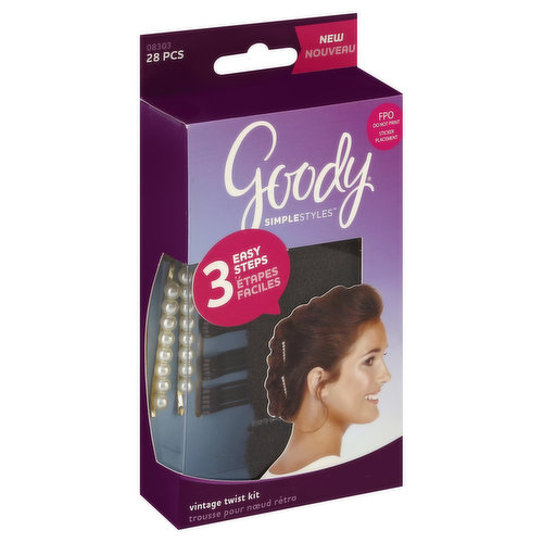 GOODY FRENCH TWIST MAKER 28 PCS UPC:041457083048 PACK:48/3