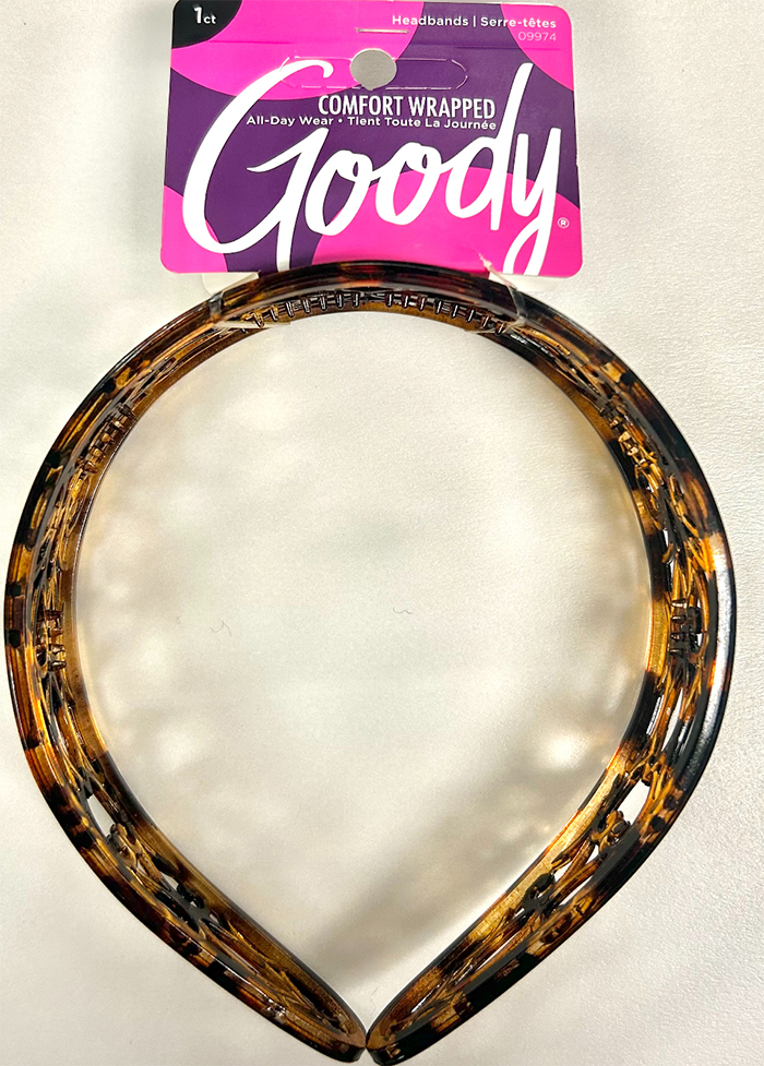 GOODY CLASSIC HEADBAND FILIGREE WIDE UPC:04145709974 PACK:72/3