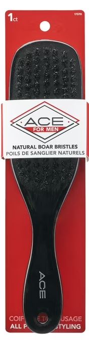 ITEM#2103073 Ace Wood Natural Boar Bristles PACK:48/3 UPC:013114173706