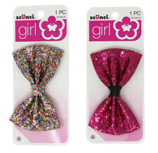 Scunci Girl Glitter Bow Salon Clip Hair Clip