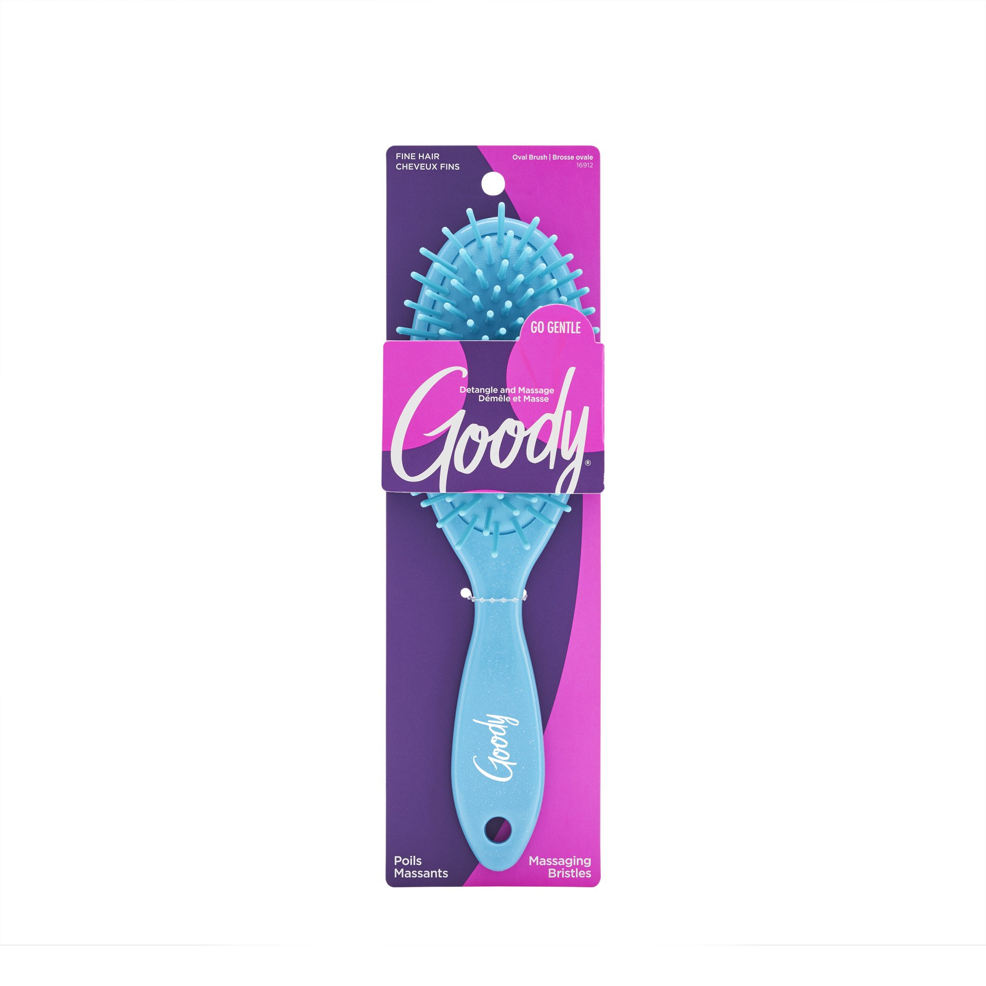 GOODY SPA COLLECTION OVAL BRUSH UPC:041457169124 PACK:48/3 - Click Image to Close