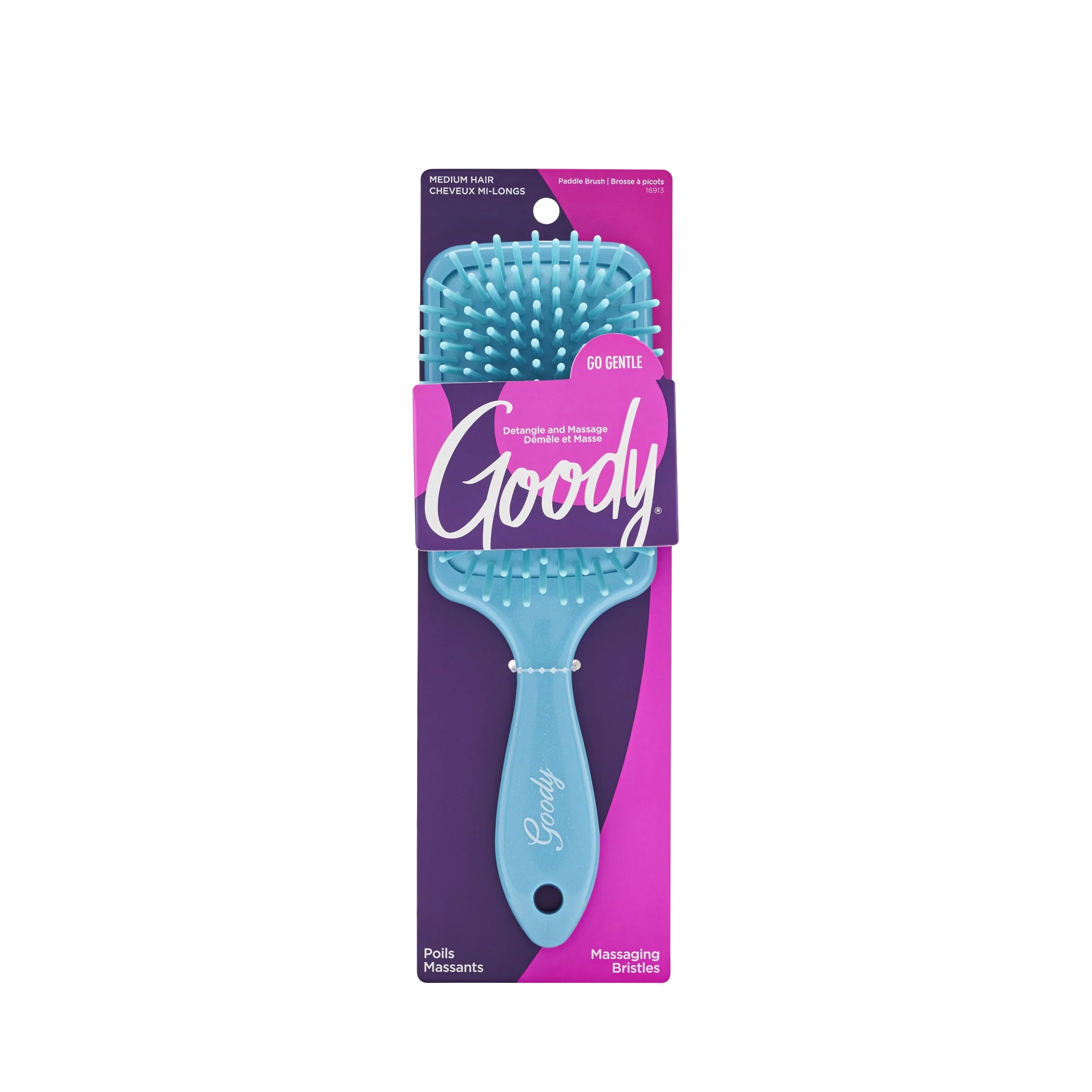 GOODY SPA COLLECTION PADDLE BRUSH UPC:041457169131 PACK:48/3