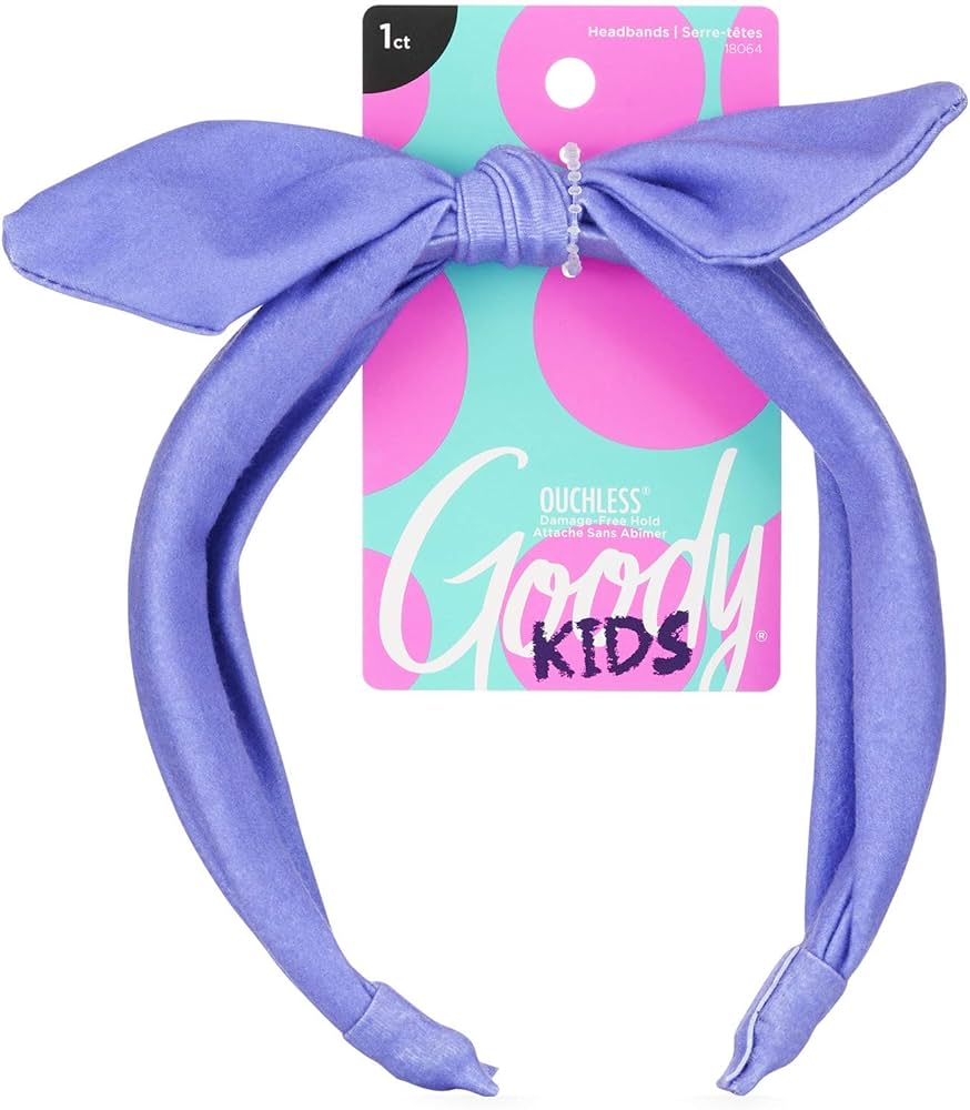 ITEM # 3000304 GOODY PURPLE HEADBANDS UPC # 041457180648