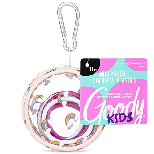 GOODY KIDS RAINBOW POUCH ELASTICS 11 CT UPC: 041457180686 PACK: 72/3 - Click Image to Close