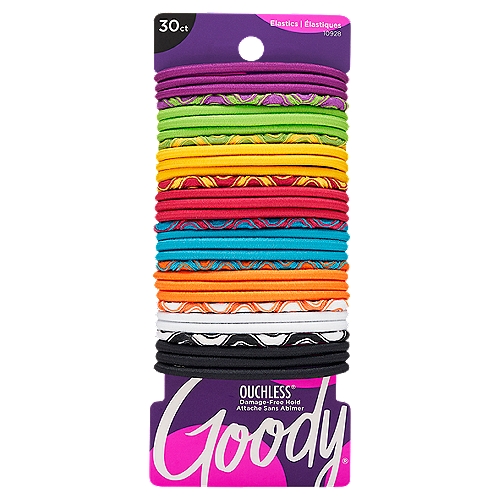 Goody Ol Citrus Twist 4mm 30ct Elastics UPC:041457109281 Pack:72/3