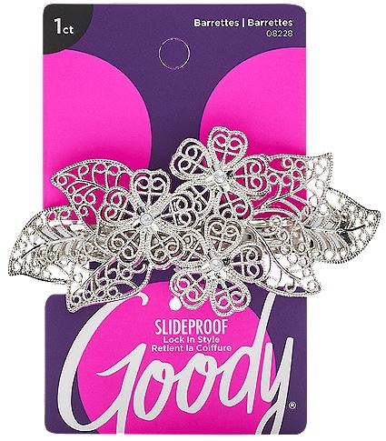 GOODY FLORAL FASHIONOW LACE AUTOCLASP UPC:041457082287 Pack:72/3