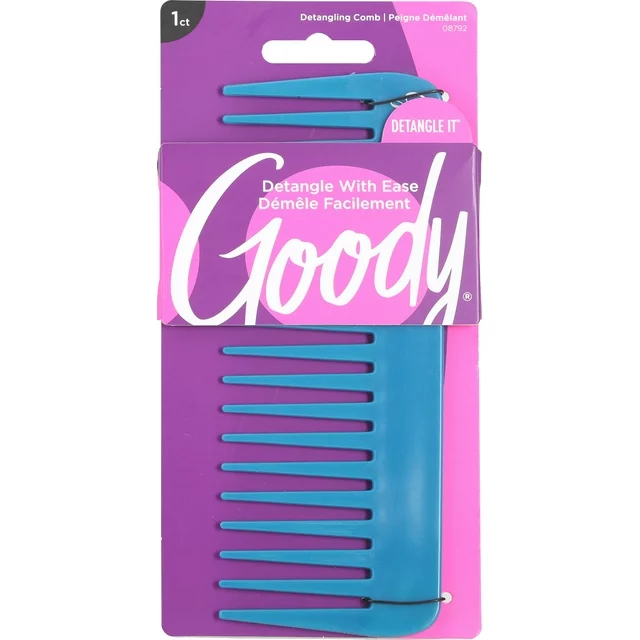 Goody Detangling Rake Comb Assort Colors UPC:041457087923 PACK:48/3