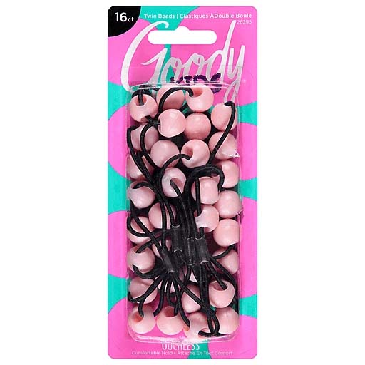 Item# 3000603 GOODY KIDS TWINBEAD PONYTAILERS ASST Pack:72/6 UPC:041457263952