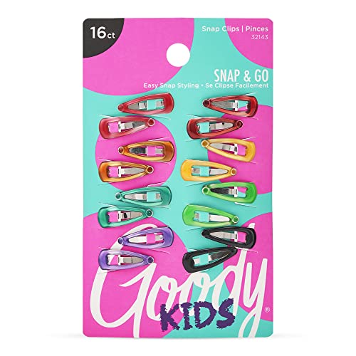 Goody Kids Mini Epoxy Contour Snap Clips UPC:041457321430 Pack:72/6 - Click Image to Close