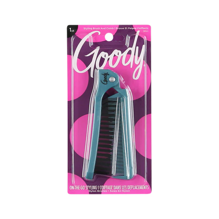 Goody Comb Brush Combo Folding - Colors Vary