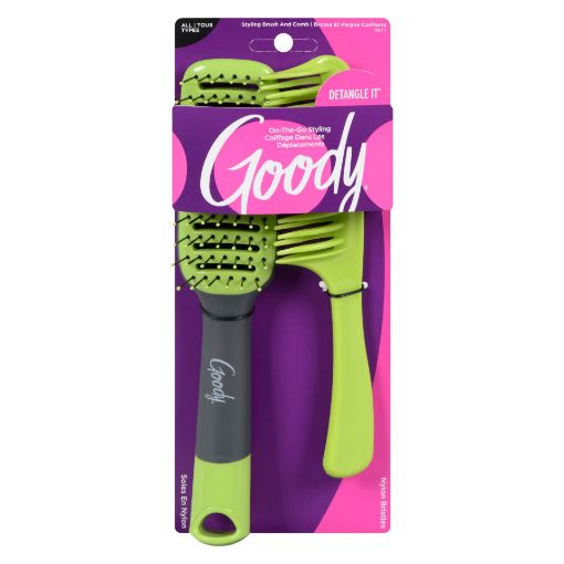 Goody Detangle It Vent and Comb Combo UPC:041457118771 PACK:48/3