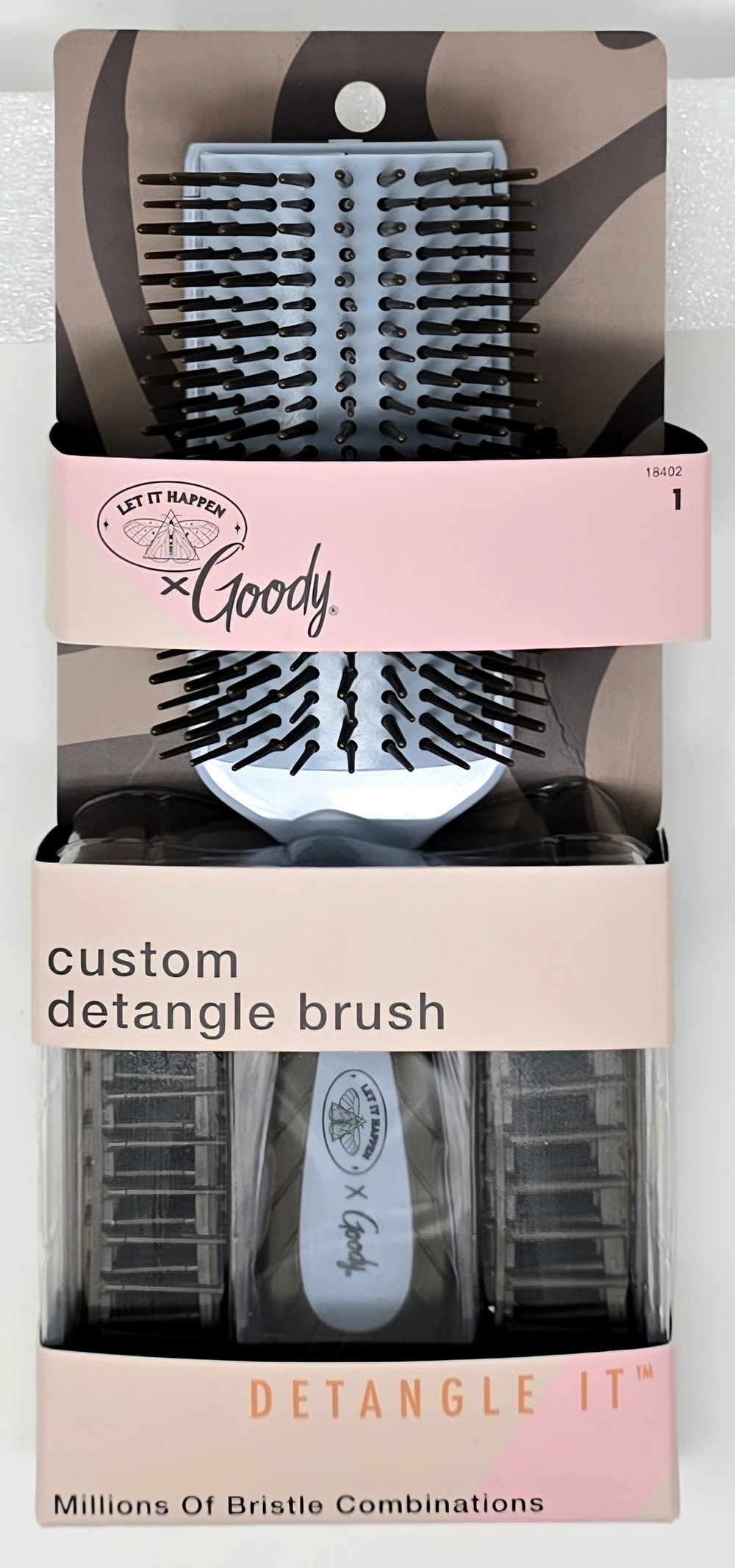 # 3001499 GOODY LIH "LET IT HAPPEN" CUSTOM BRUSH - BLUE - PACK: 48 - UPC 041457184028