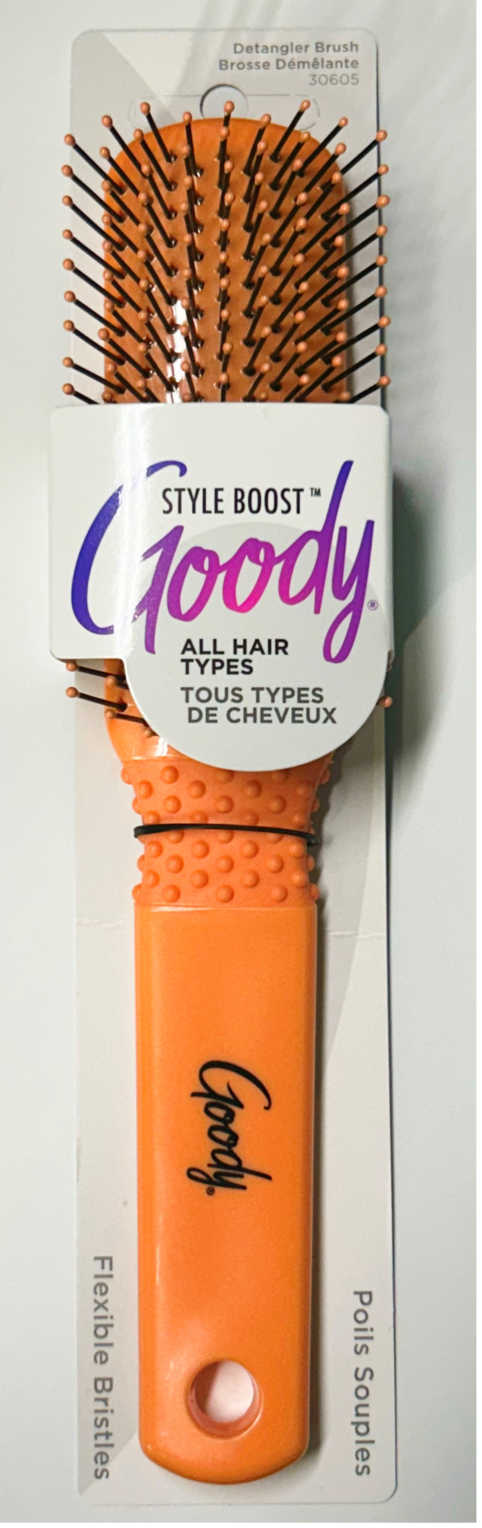 ITEM# 3001864 GOODY STYLE BOOST FLEXIBLE BRISTLES PACK:48/3 UPC:027648306059