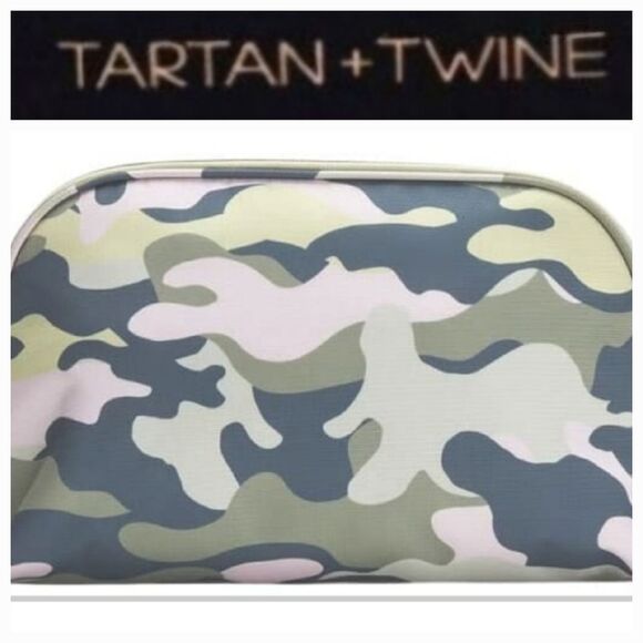 Tartan & Twine Sustainable Green Camo Clutch