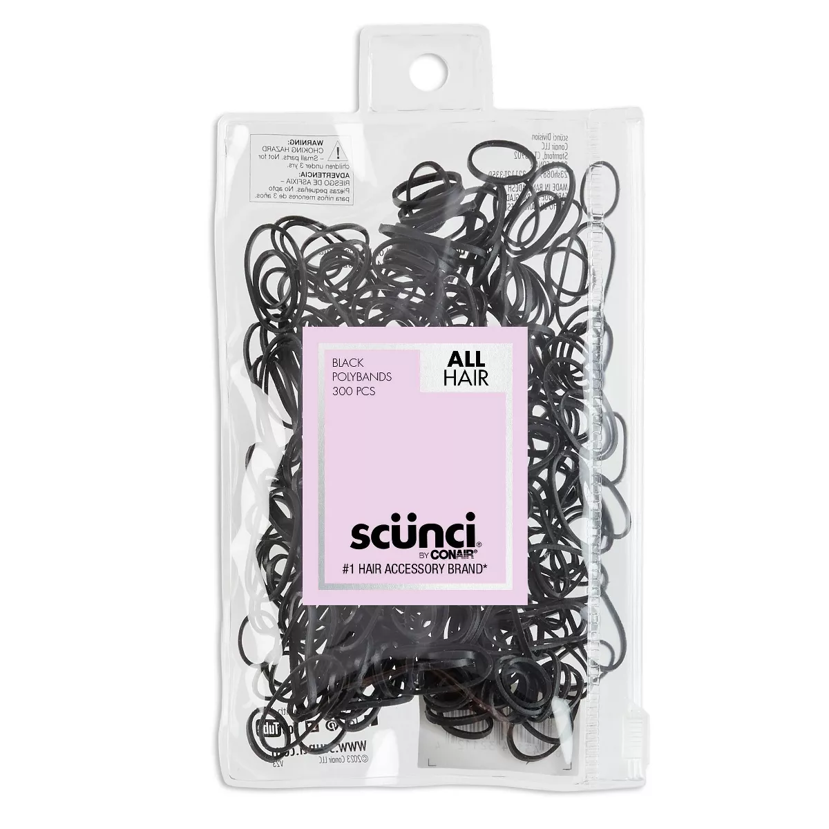 scunci Mixed Size Polyband Hair Ties - 300pc 3.9 out of 5 stars with 2093 reviews