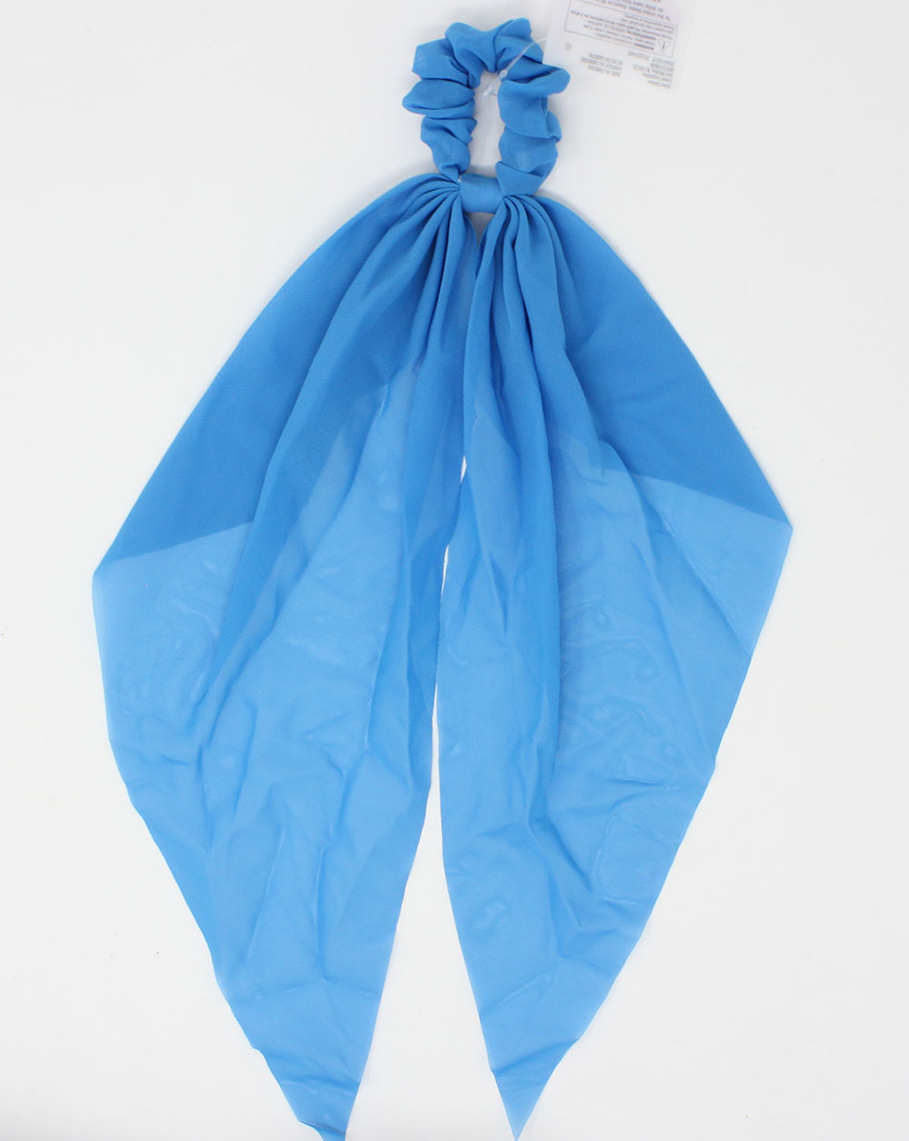 Scunci Collection Scarf Chiffon Scrunchie - Blue UPC # 043194355037 - Click Image to Close