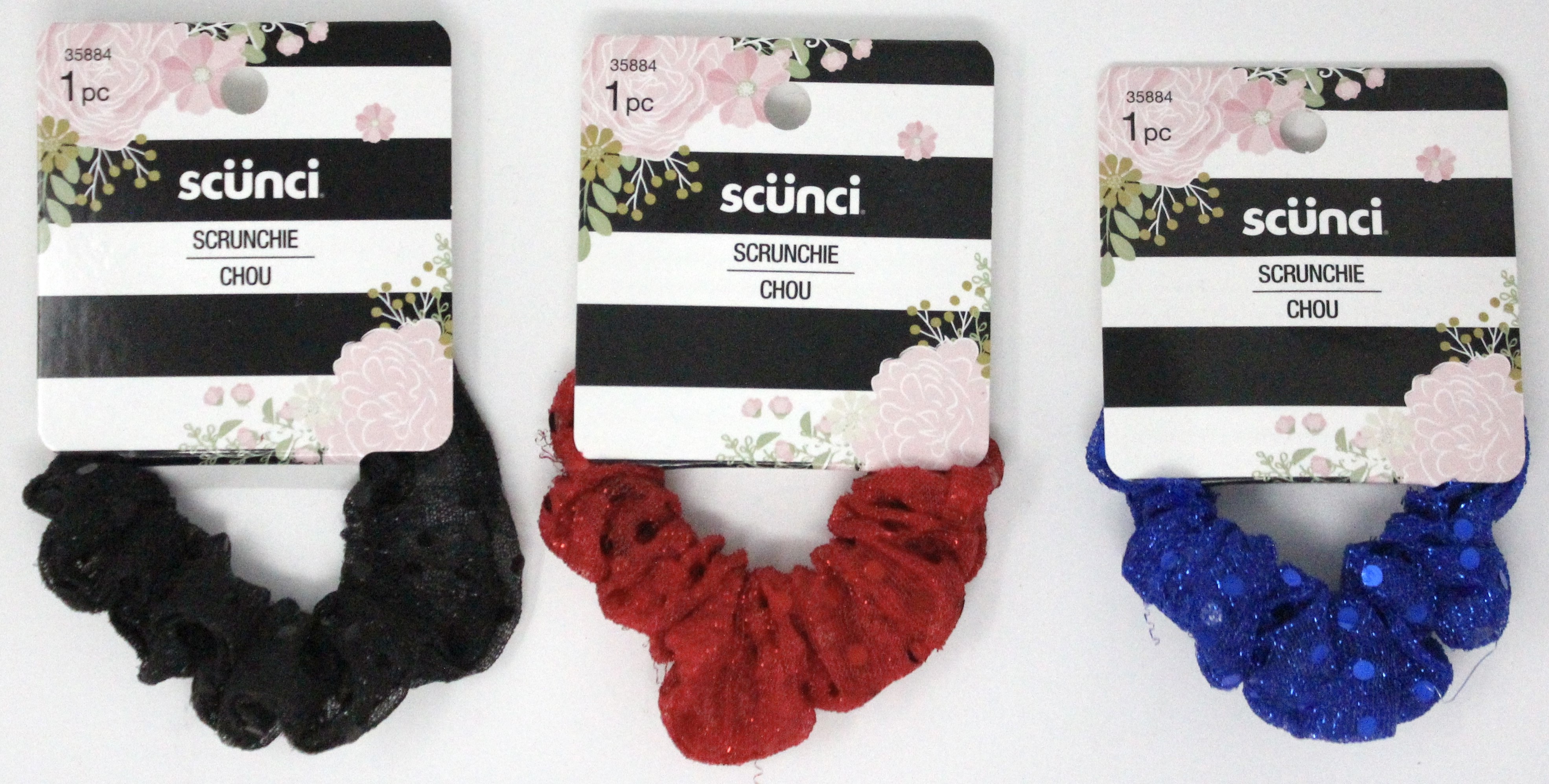 Scunci Holiday 4th of July Scrunchies Assort Colors - Click Image to Close