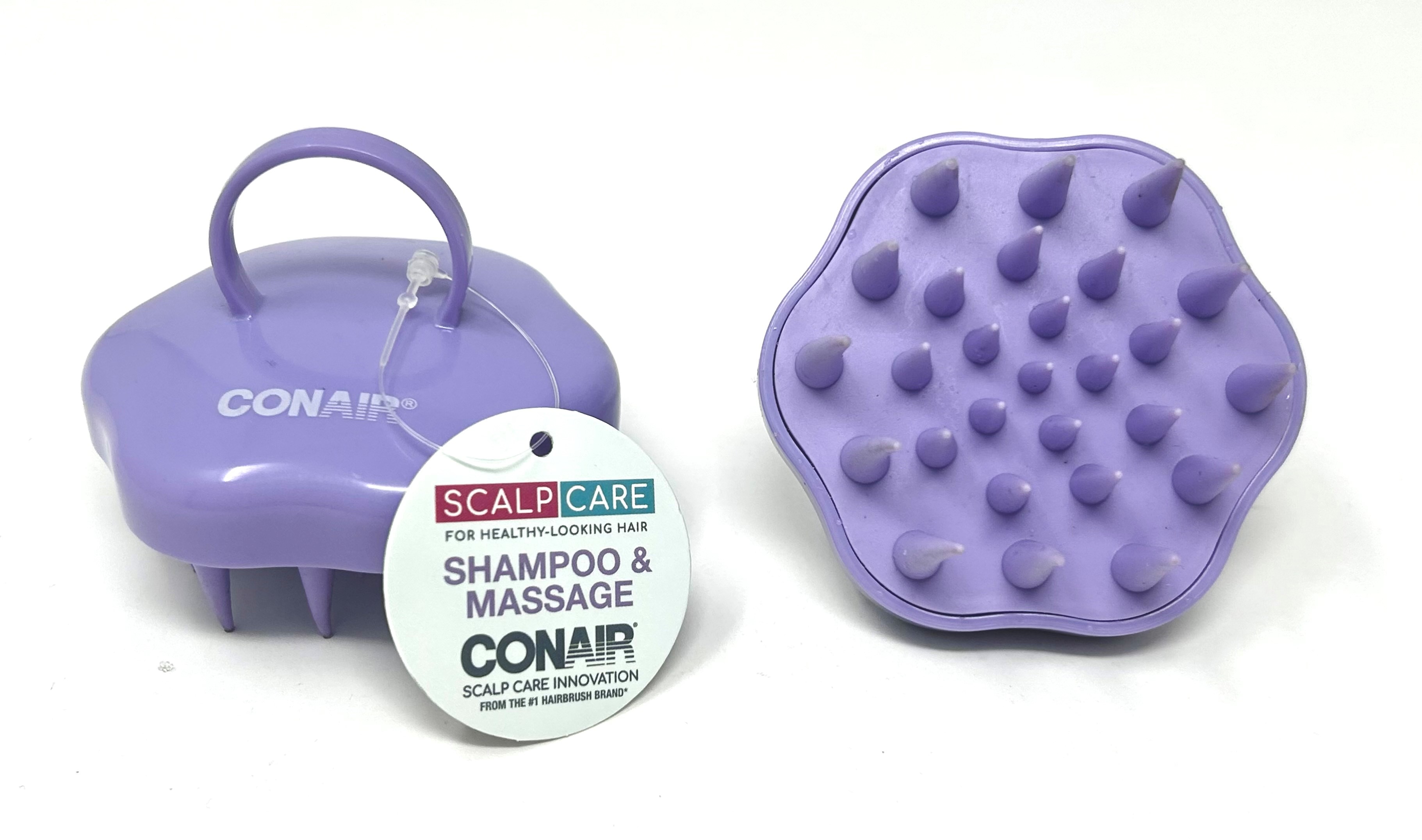 Conair Mini Scalp Care Shampoo & Massage - Lilac Purple