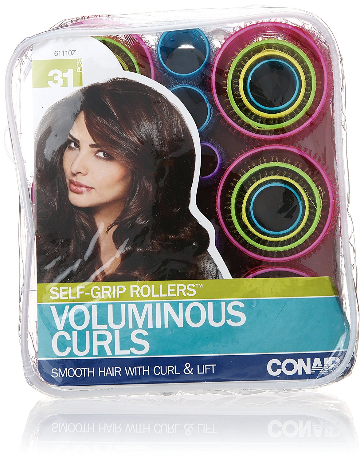 ITEM # 611101N1 Conair Self-Grip 31-Piece Volume & Lift Rollers UPC 074108611109 - PACK 48