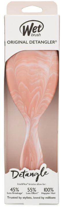 Wet Brush Original Detangler Hair Brush, Pink Watercolor Waves UPC:736658481365 PACK:24/4