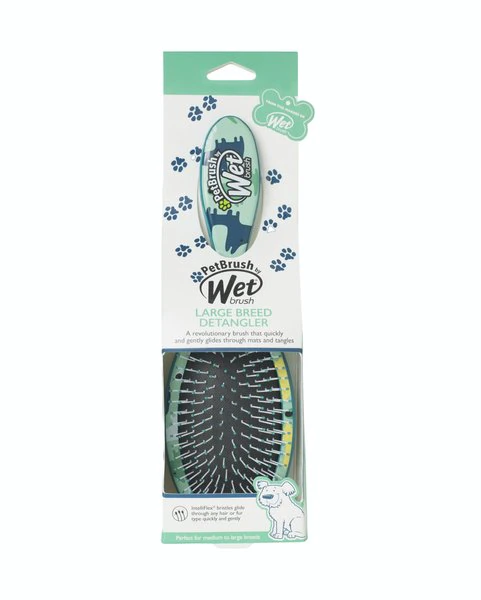 PetBrush by WetBrush Detangler Dog Brush, Teal, Case Pack: 24, UPC 736658591897