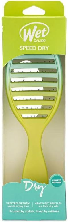 Wet Brush Speed Dry Hair Brush, Green/Blue Ombre - Vented UPC:736658480672 PACK:24