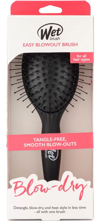 Wet Brush Easy Blowout Brush, Detangle, Blow-dry PACK:24/4 UPC:736658481426