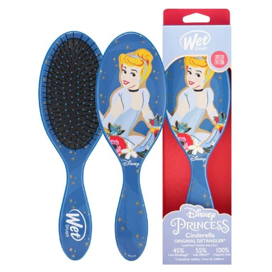 ITEM#BWRULPCIND WET BRUSH CINDERELLA LIMITED EDITION DETANGLER PACK:24/4 UPC:736658543872