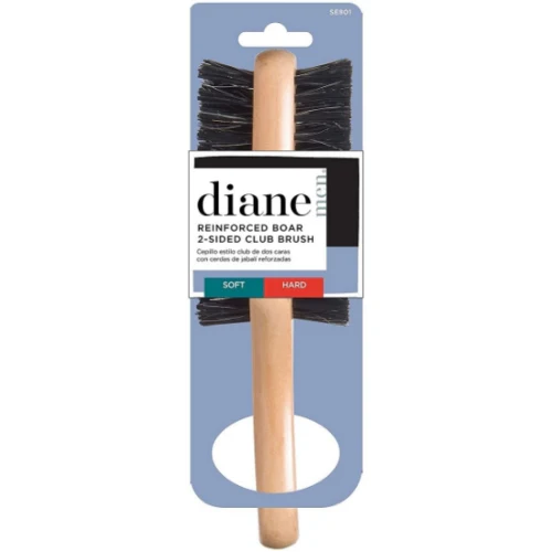 DIANE REINFORCED BOAR 2-SIDE CLUB BRUSH UPC:023508708025 PACK:72/6